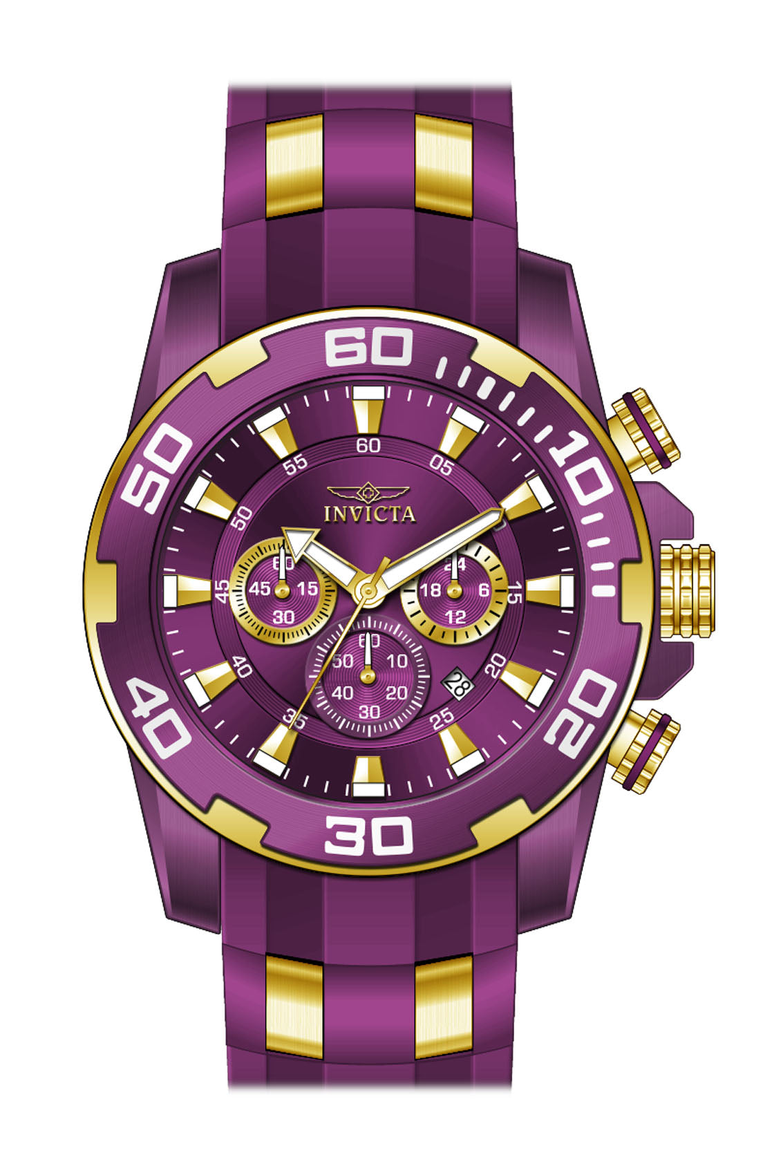 Band for Invicta Pro Diver SCUBA Men 40717