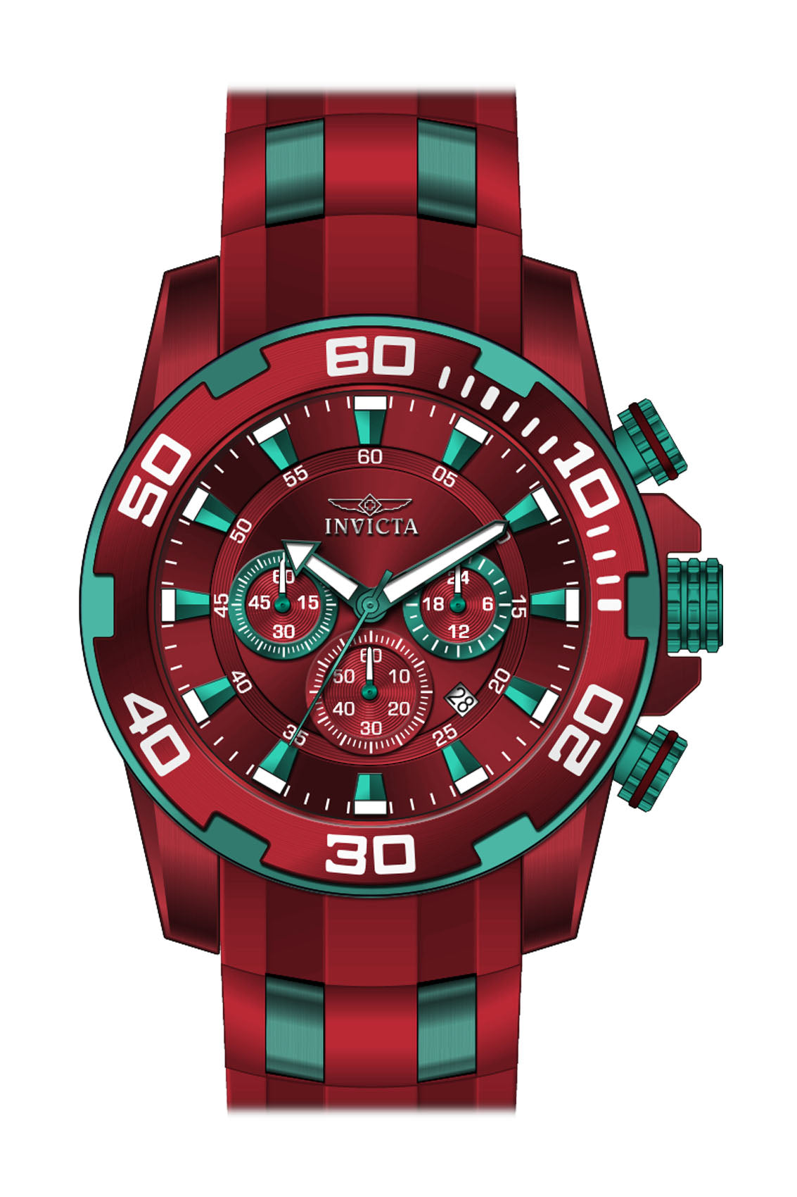 Band for Invicta Pro Diver SCUBA Men 40728