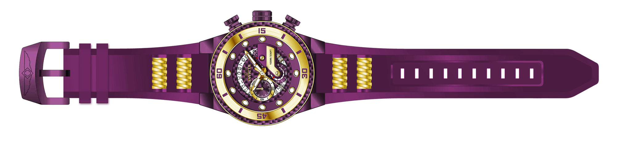 Band for Invicta S1 Rally Men 40763