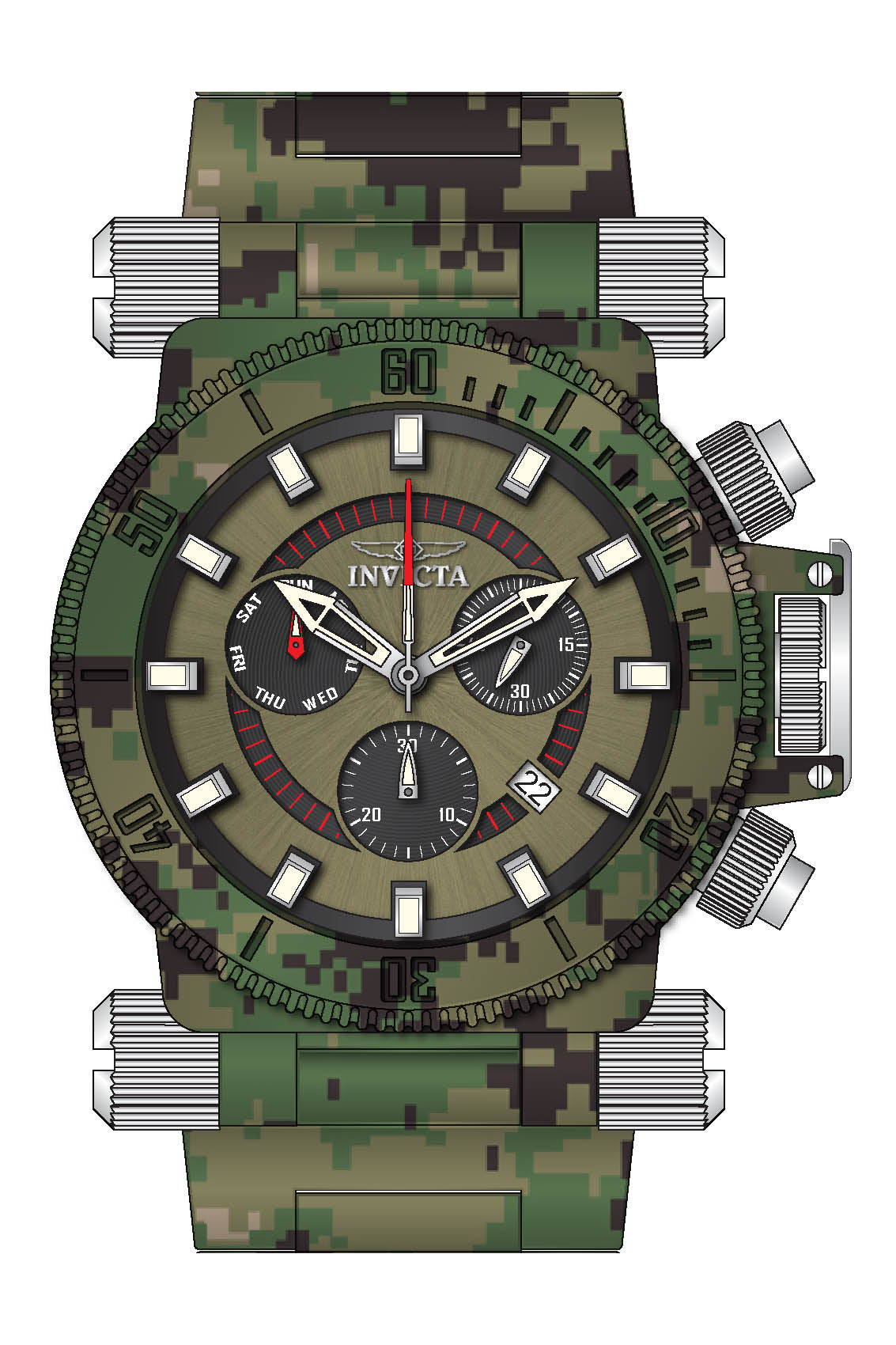 Band for Invicta Coalition Forces Men 41754