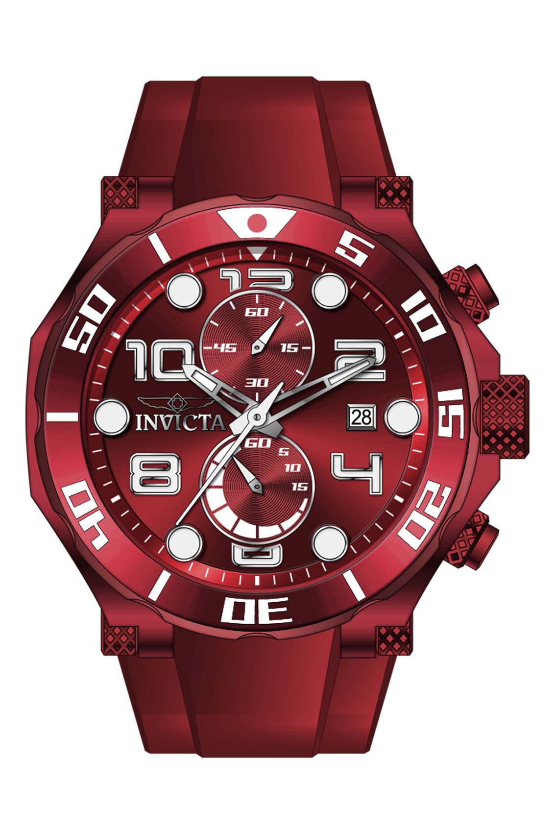 Band for Invicta Pro Diver Men 40635