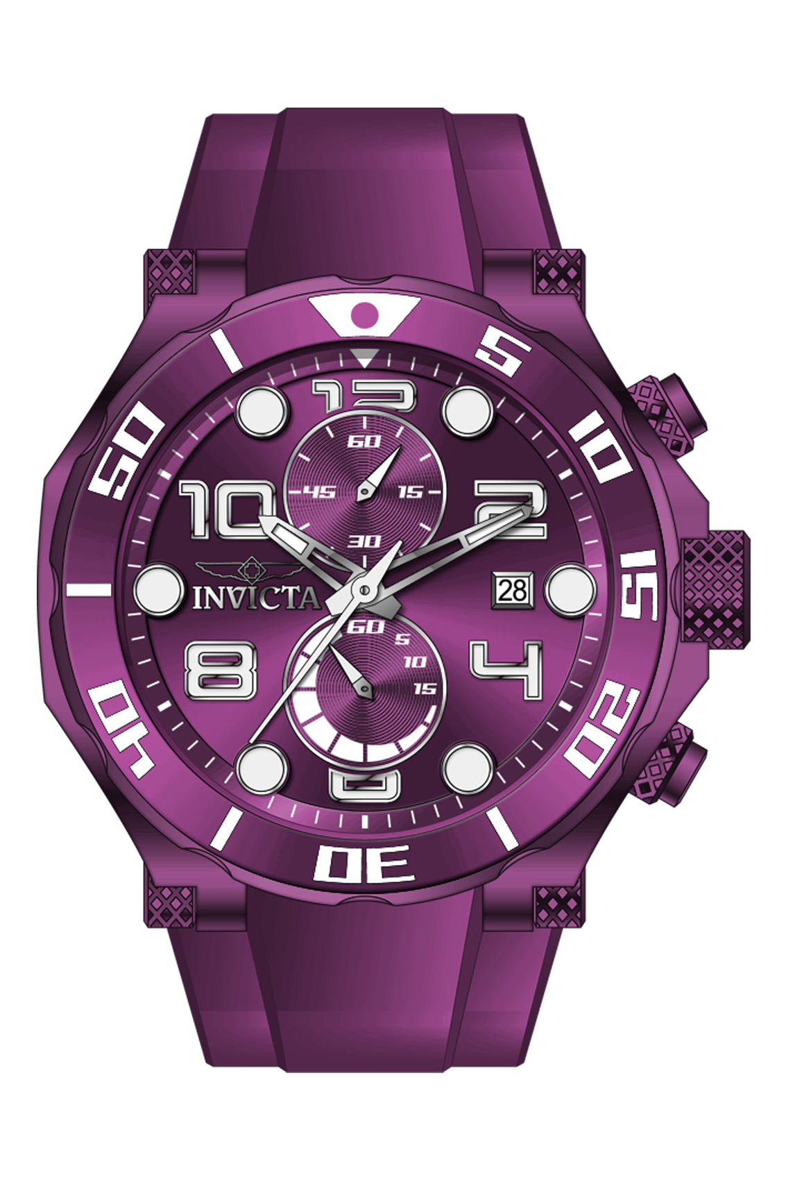 Band for Invicta Pro Diver Men 40636