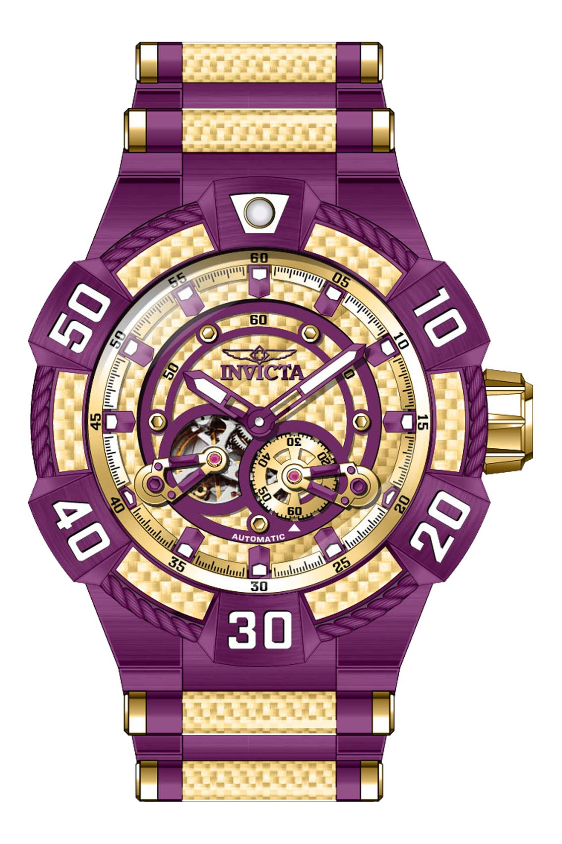 Parts for Invicta Bolt Men Purple Label 40190
