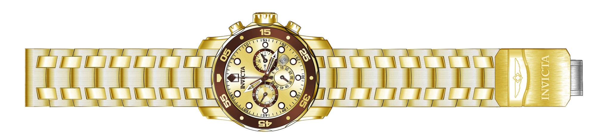 Parts for Invicta Pro Diver SCUBA Men Gold Label 36359