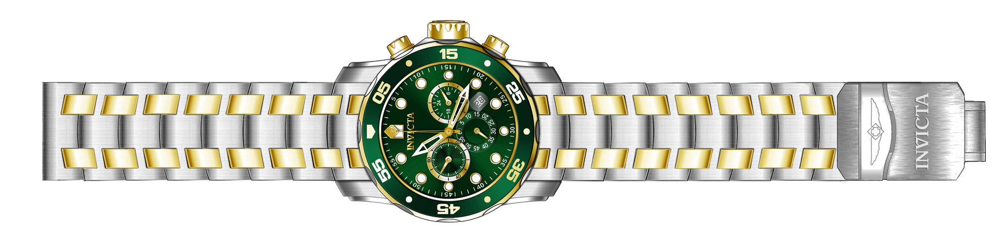 Band for Invicta Pro Diver SCUBA Men 40191