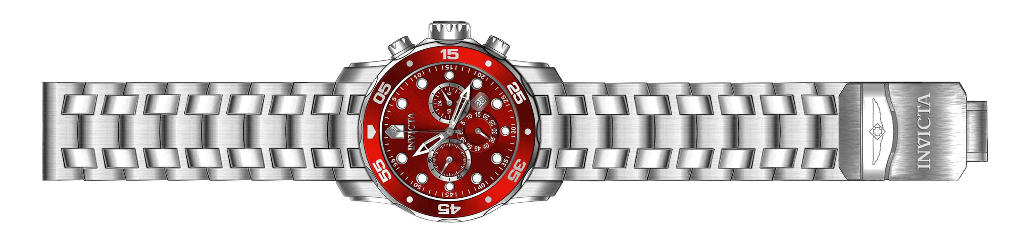 Band for Invicta Pro Diver SCUBA Men 40192