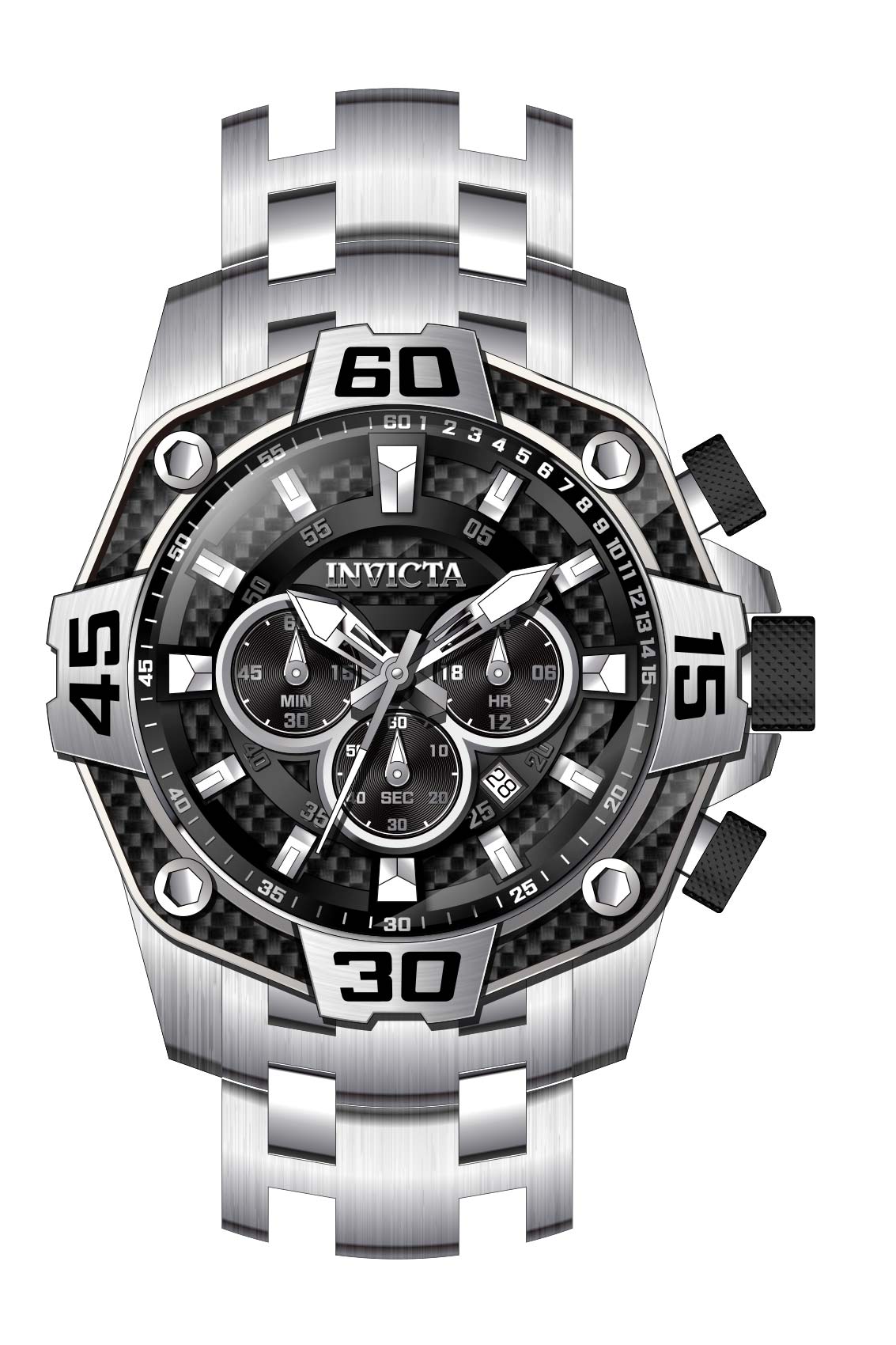 Band for Invicta Pro Diver Men 33844