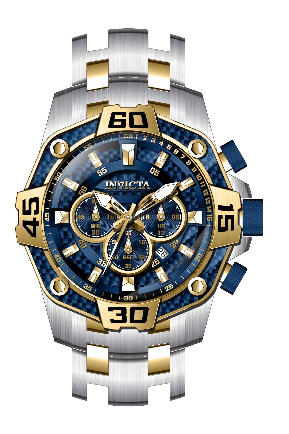 Band for Invicta Pro Diver Men 33845