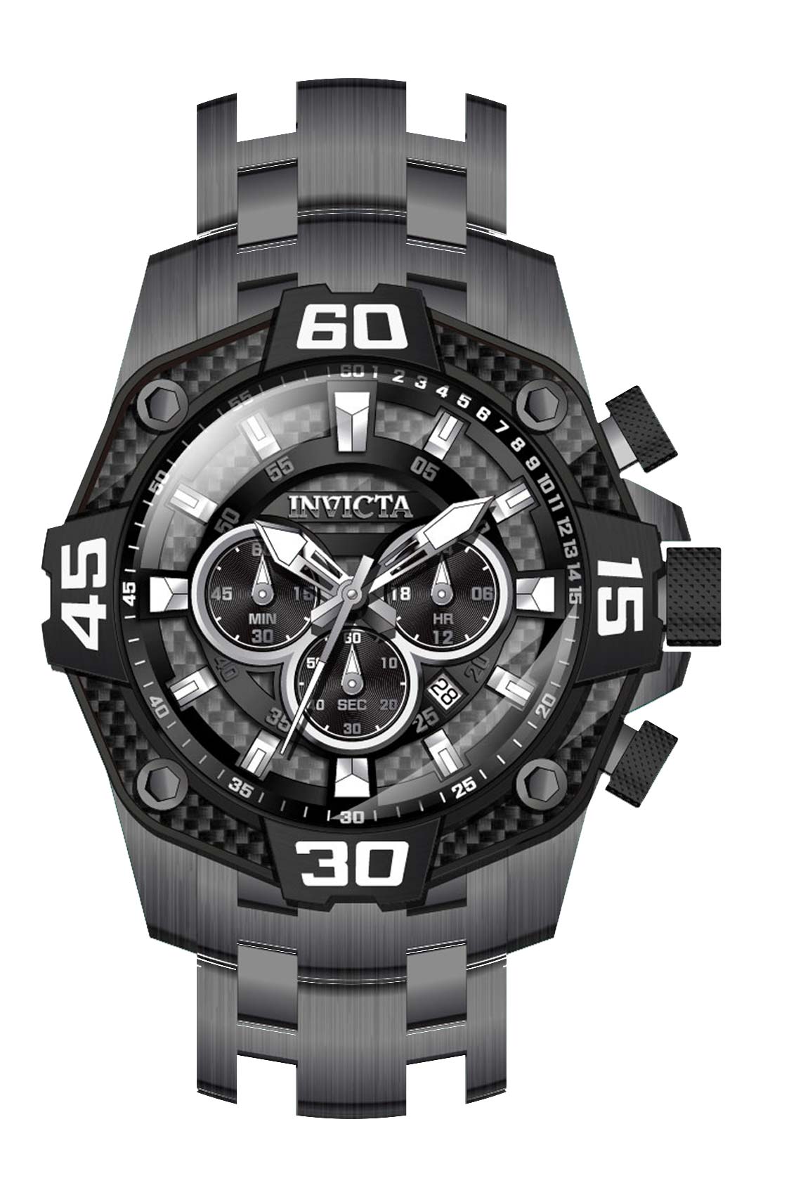 Band for Invicta Pro Diver Men 33850