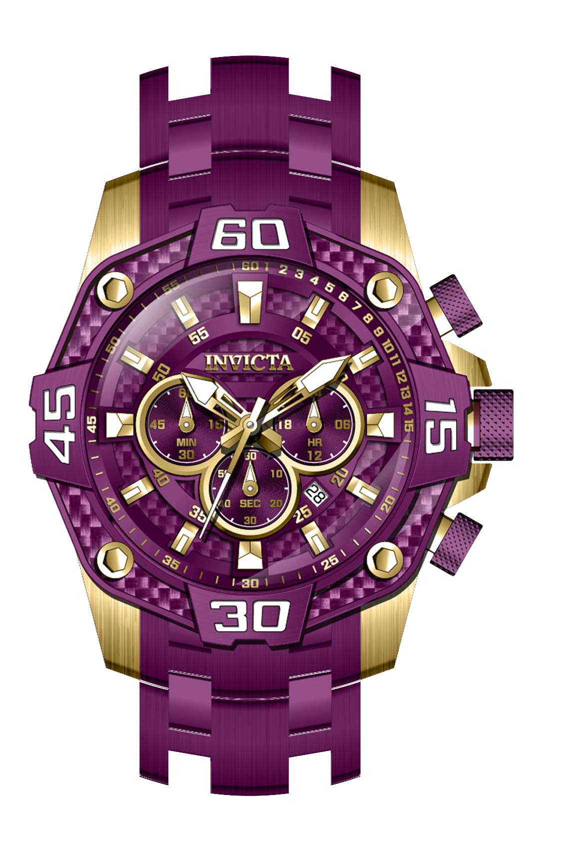Band for Invicta Pro Diver Men 40634
