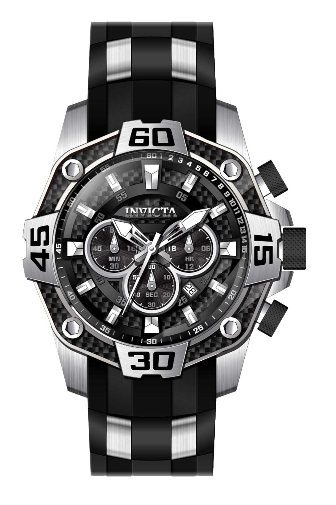 Band for Invicta Pro Diver Men 33834