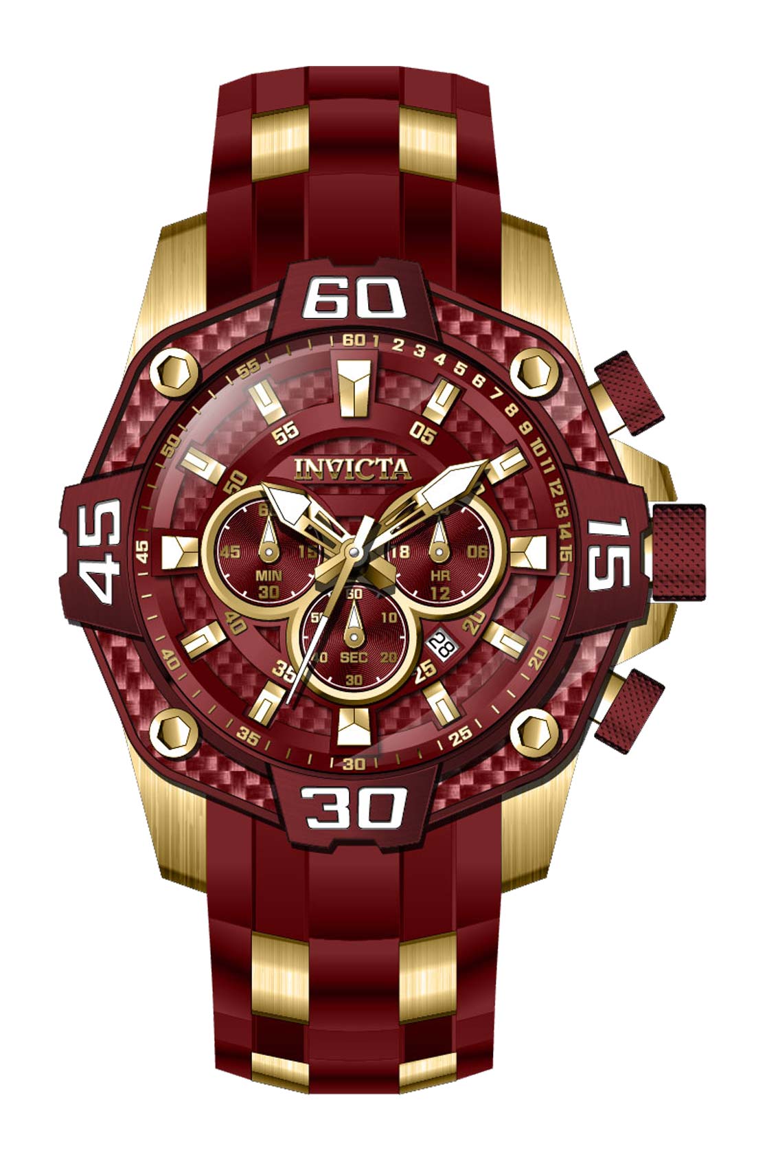 Band for Invicta Pro Diver Men 40862