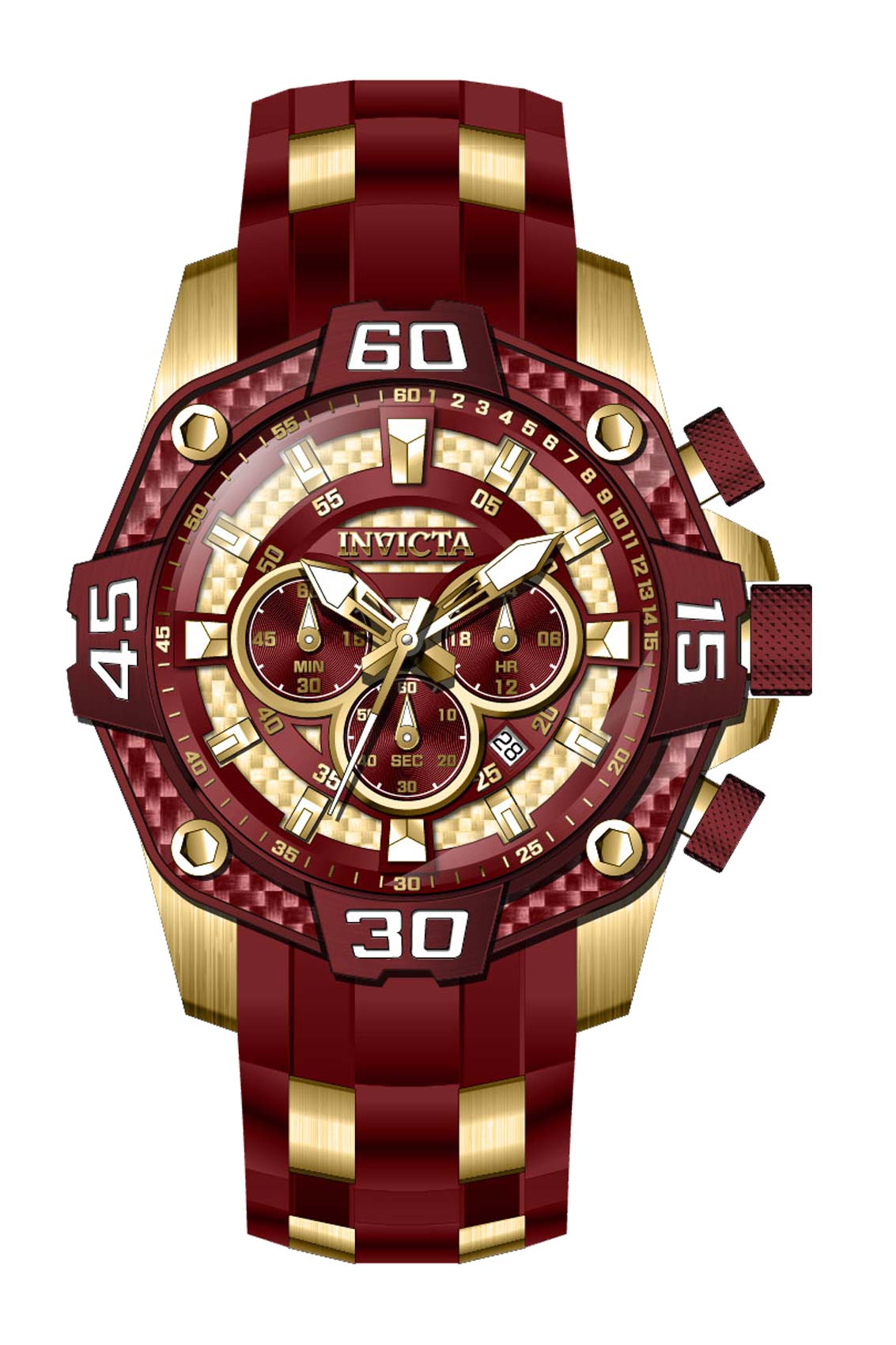 Band for Invicta Pro Diver Men 40866