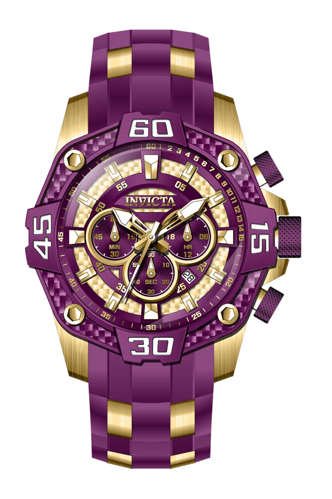 Band for Invicta Pro Diver Men 40867
