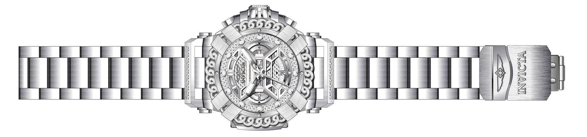 Band for Invicta Bolt Men 37502