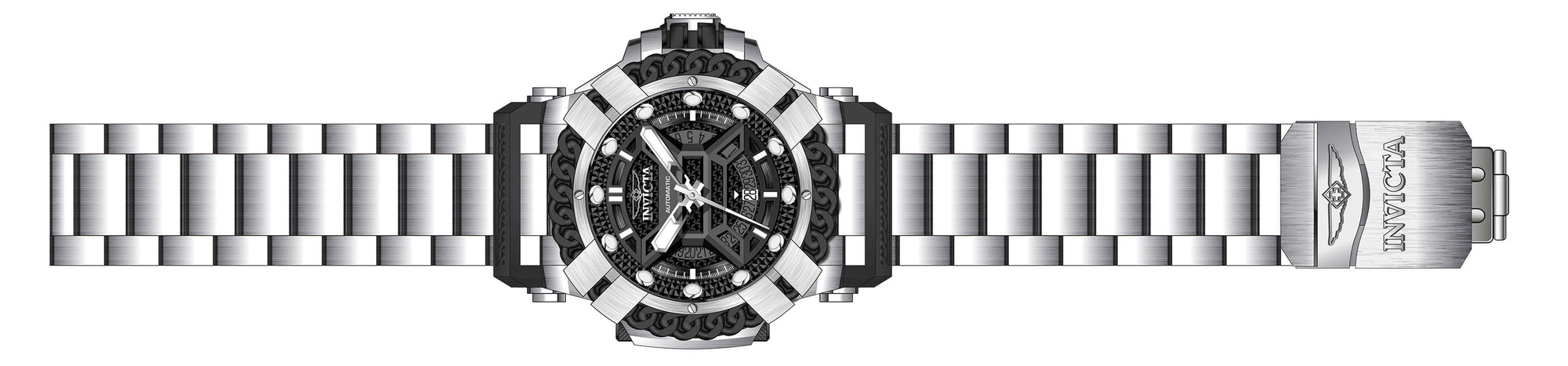 Band for Invicta Bolt Men 38029
