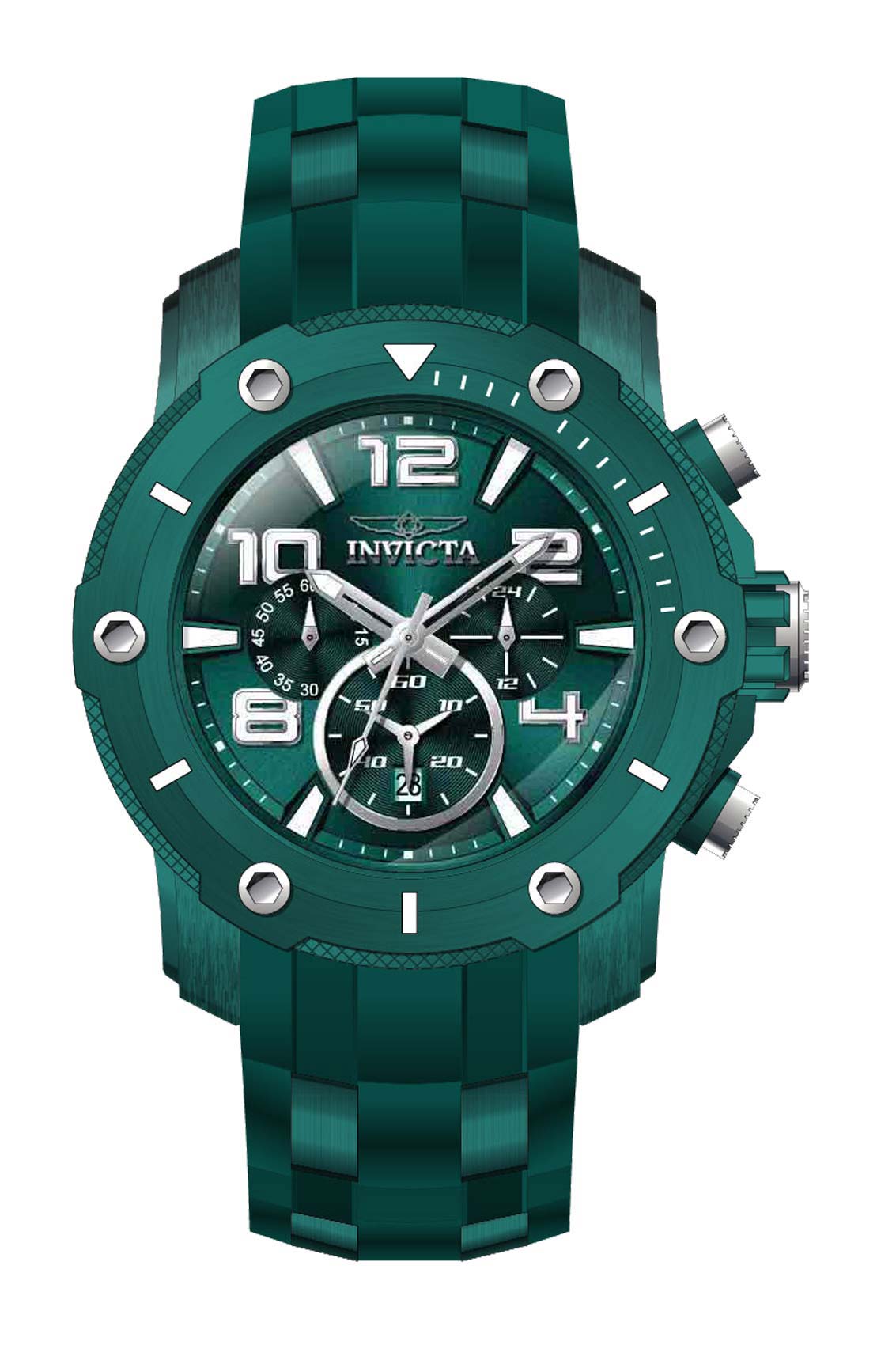 Band for Invicta Pro Diver Men 40802