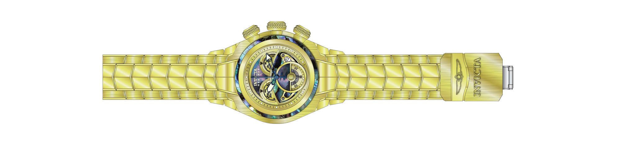 Band for Invicta Reserve S1 Men 41960