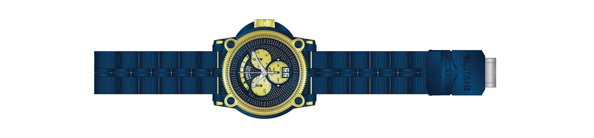 Band for Invicta Sea Hunter Warrior Men Blue Label 42088