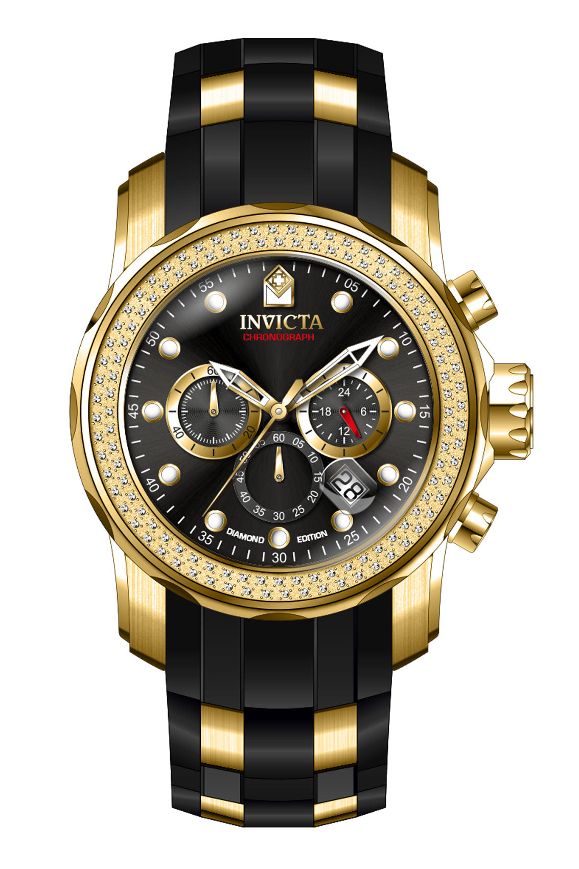 Band for Invicta Pro Diver Men 37992