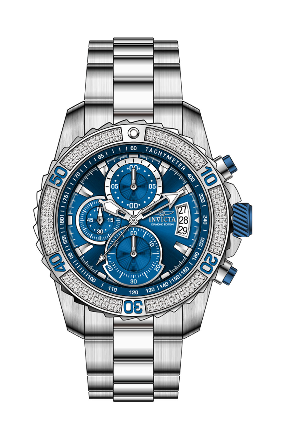 Band for Invicta Pro Diver Men 37997
