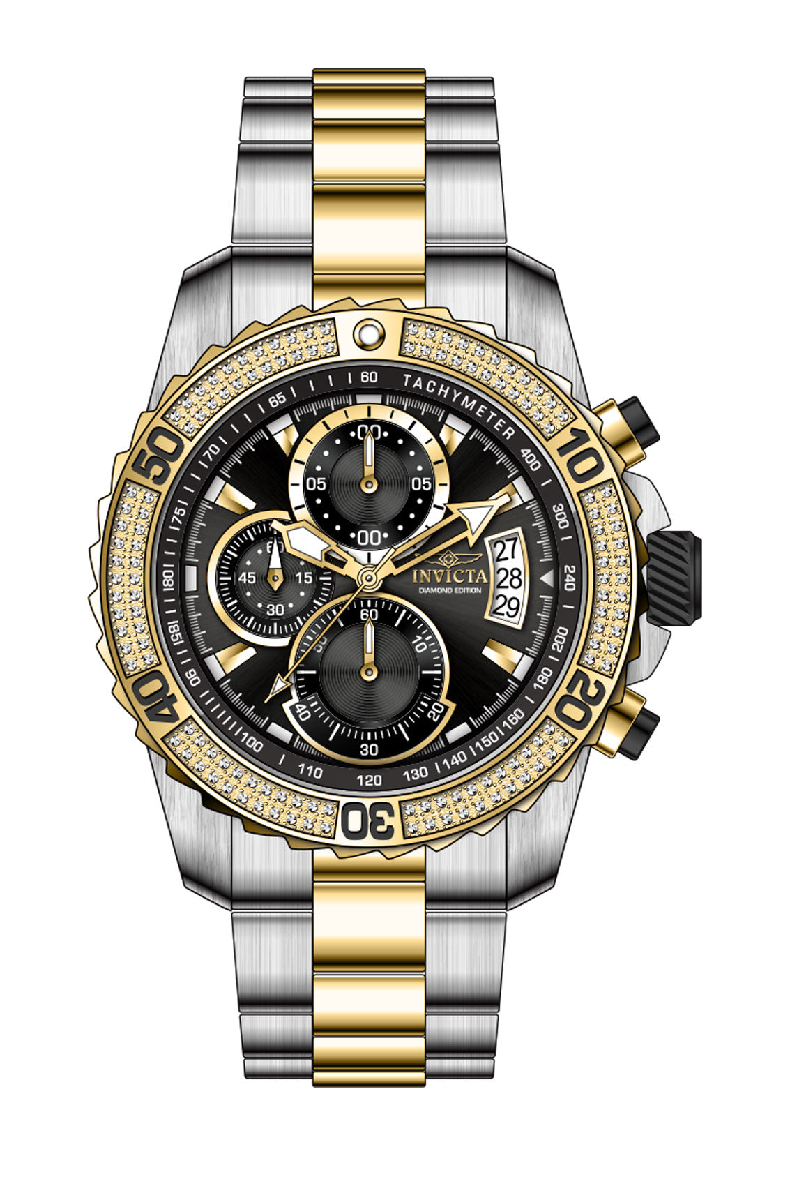 Band for Invicta Pro Diver Men 38000