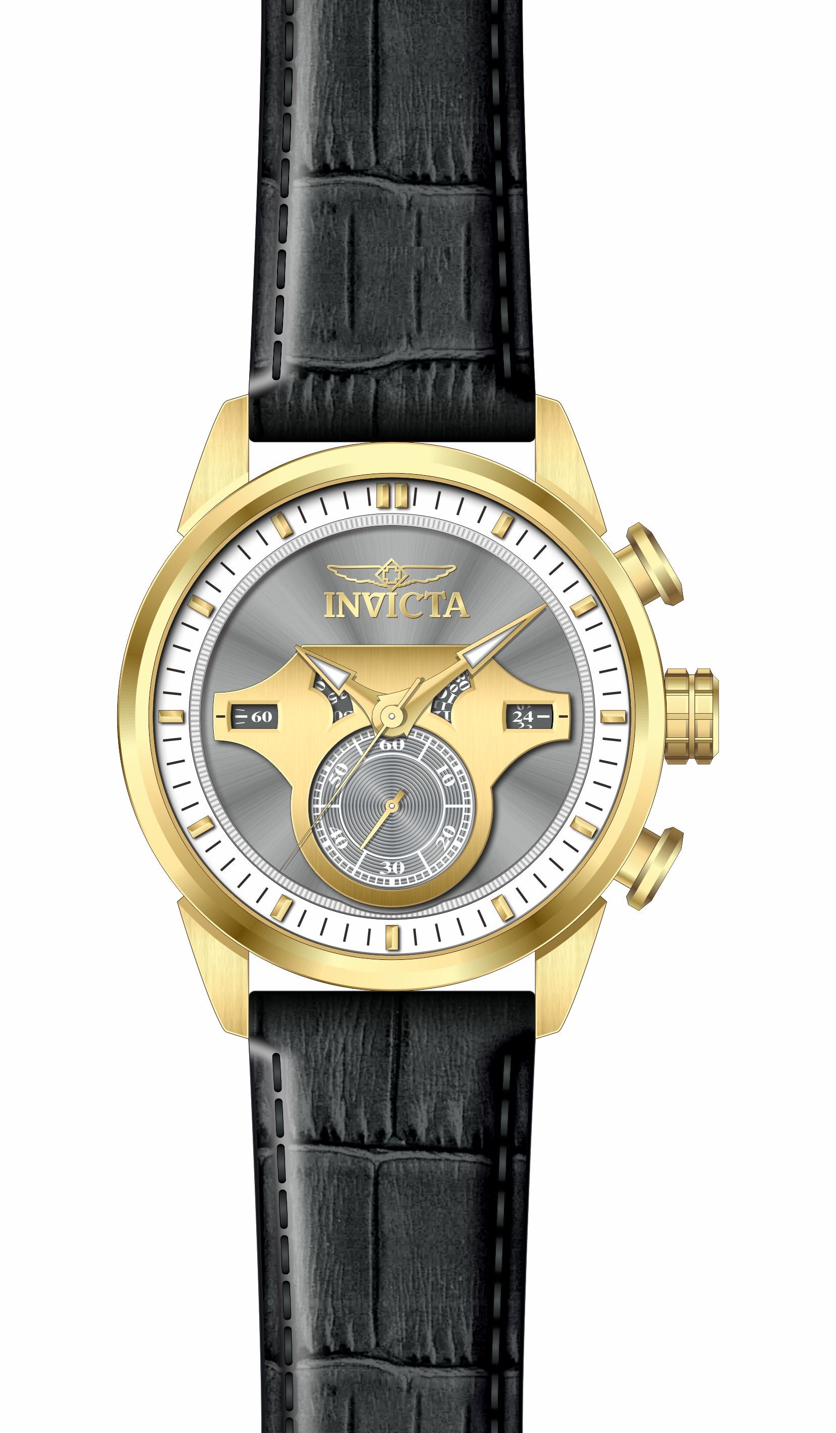 Band for Invicta Objet D Art Men 43615