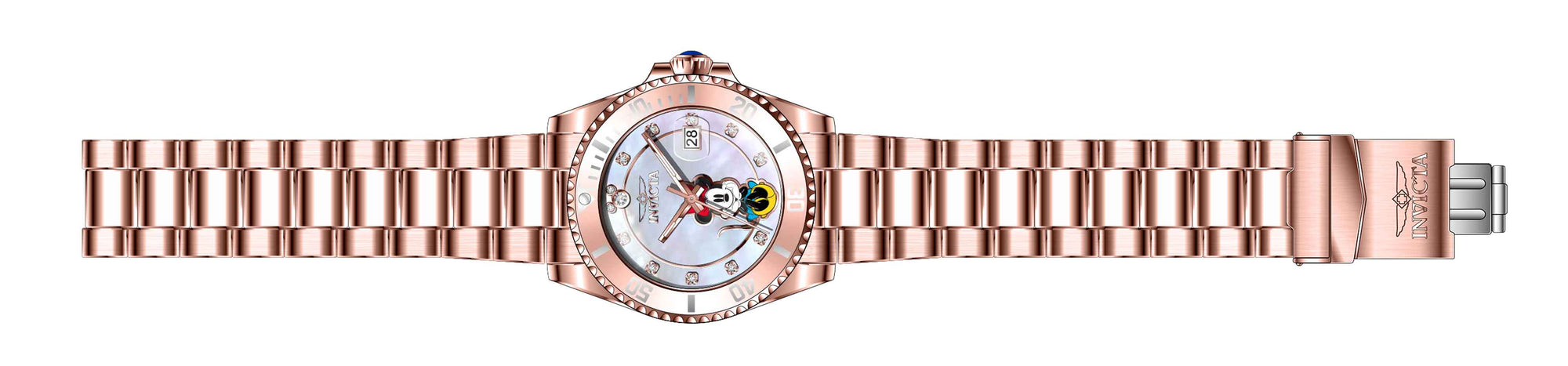 Band for Invicta Disney Limited Edition Minnie Mouse Lady 41200