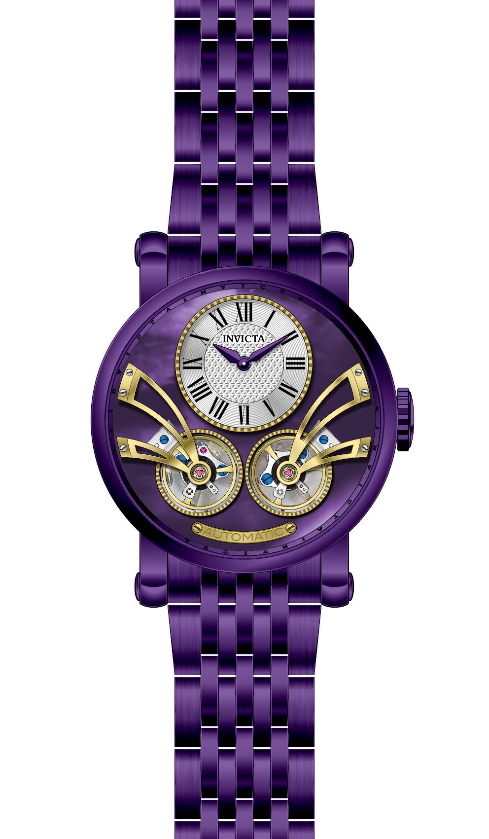 Band for Invicta Vintage Men 43748
