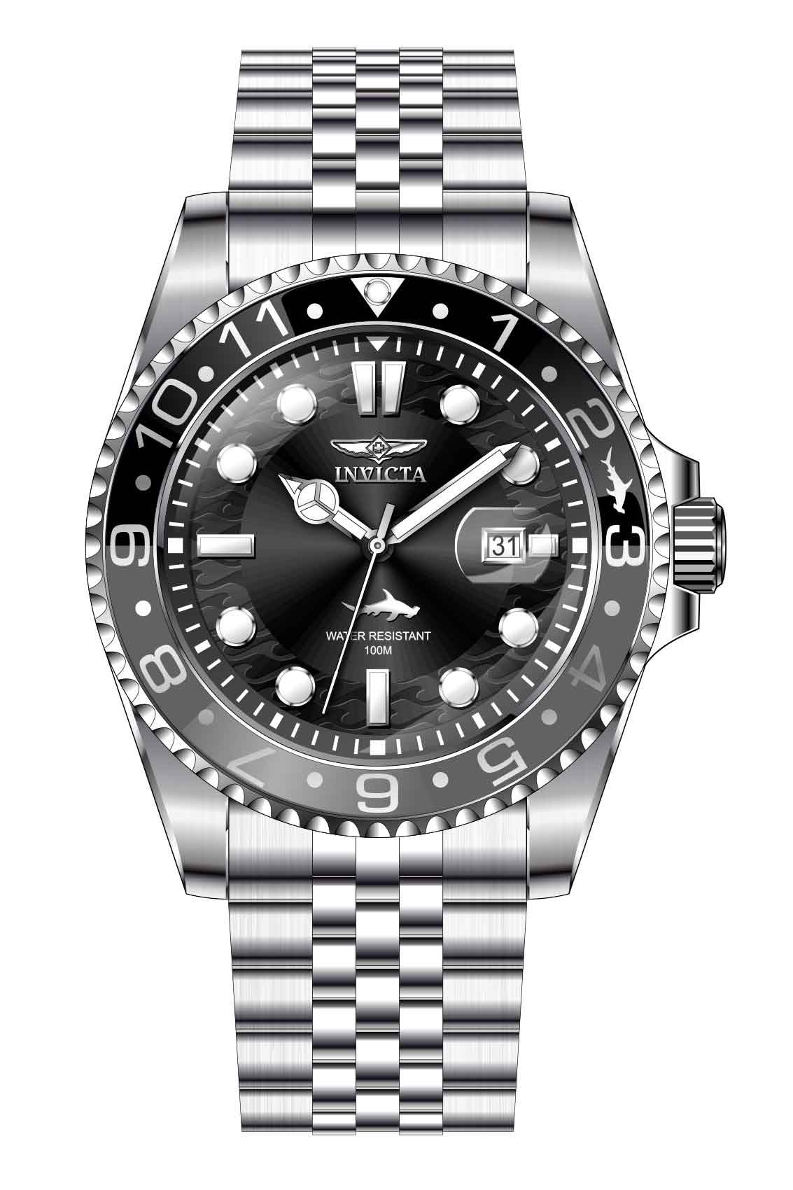 Band for Invicta Pro Diver Men 35129