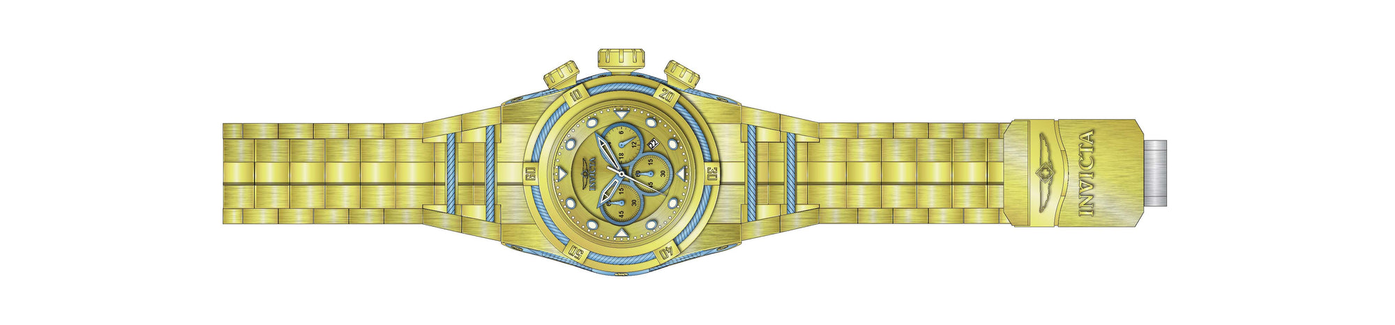Band for Invicta Bolt Zeus Men 43350