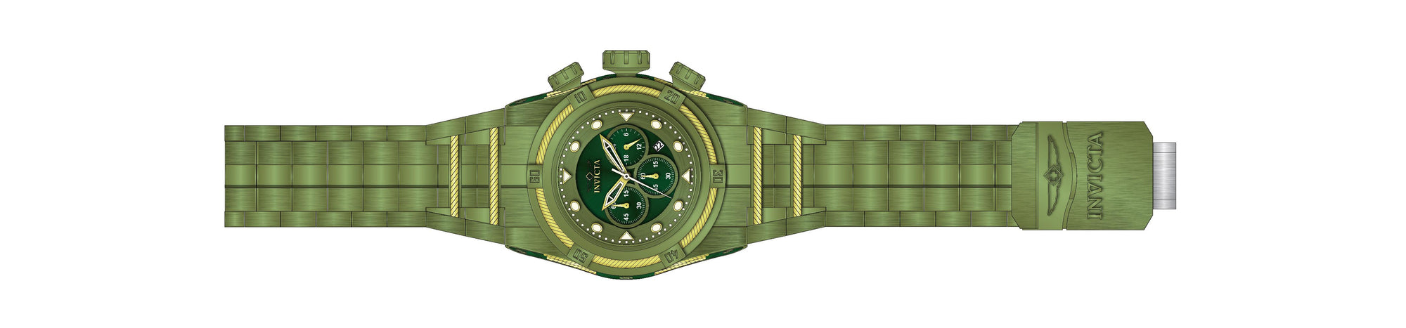 Band for Invicta Bolt Zeus Men 43351