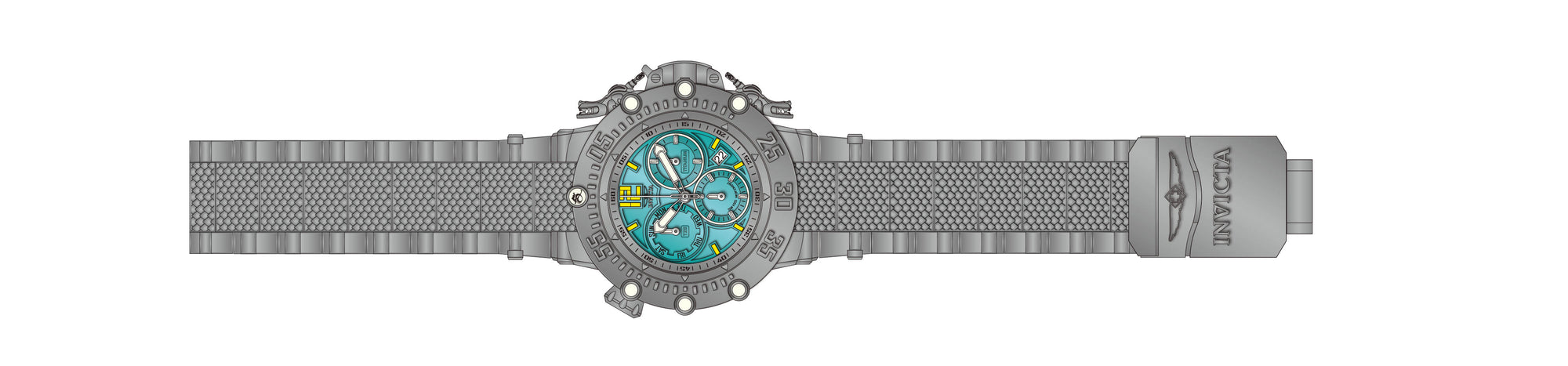 Parts for Invicta Subaqua Noma VII Men 43657