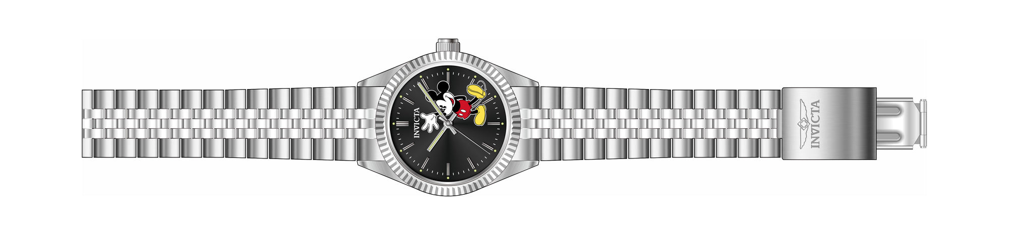 Band for Invicta Disney Limited Edition Mickey Mouse Men 43870