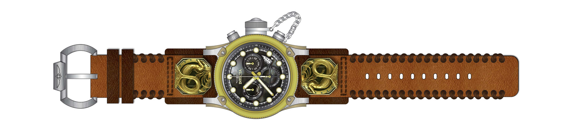 Band for Invicta Pro Diver Men 40460