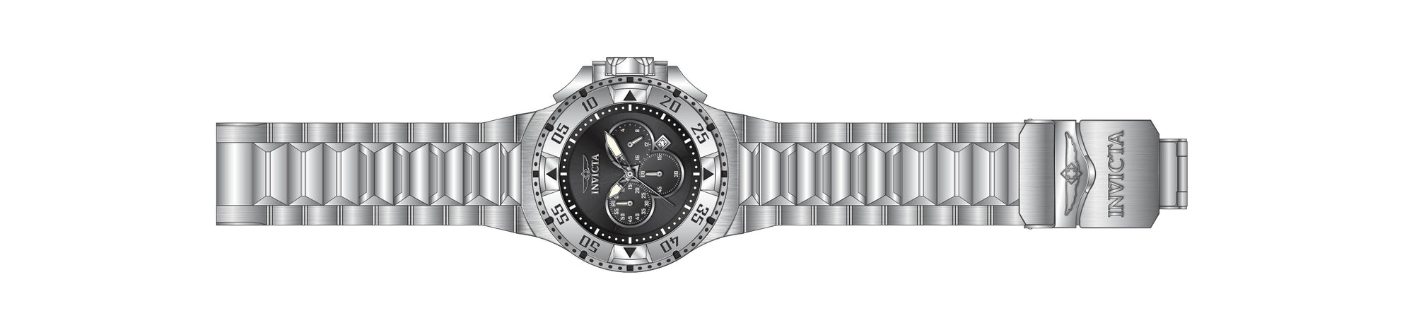 Band for Invicta Excursion Men 43644