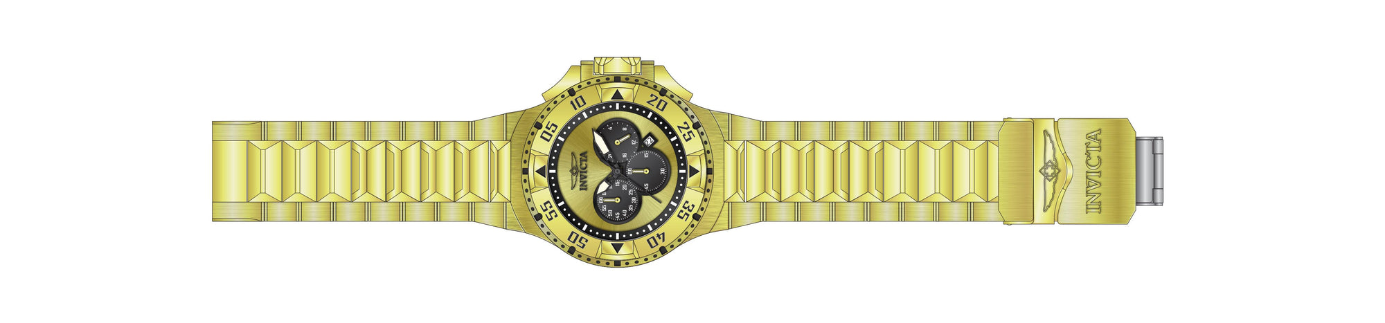 Band for Invicta Excursion Men 43647