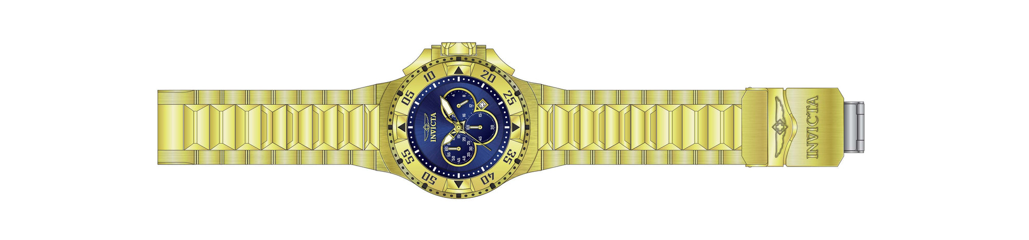 Band for Invicta Excursion Men 43648