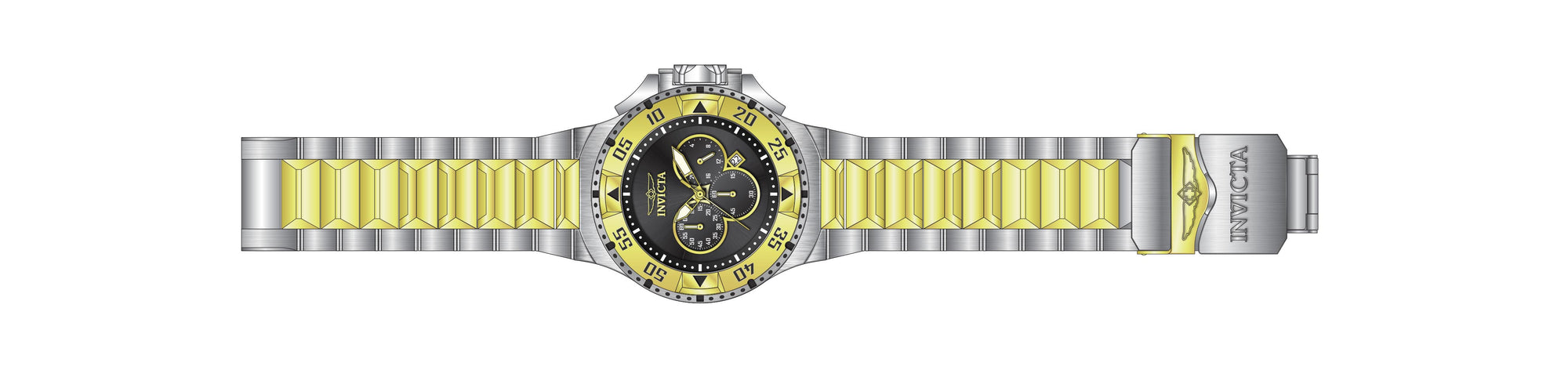 Band for Invicta Excursion Men 43649