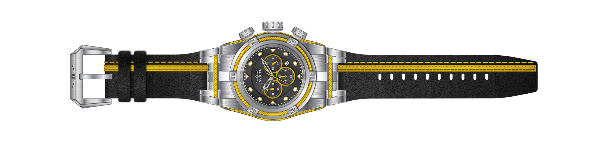 Band for Invicta Bolt Zeus Men 43791