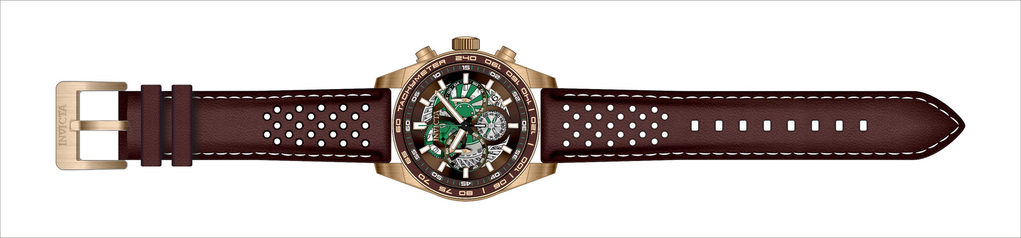 Band for Invicta Aviator Men 41691