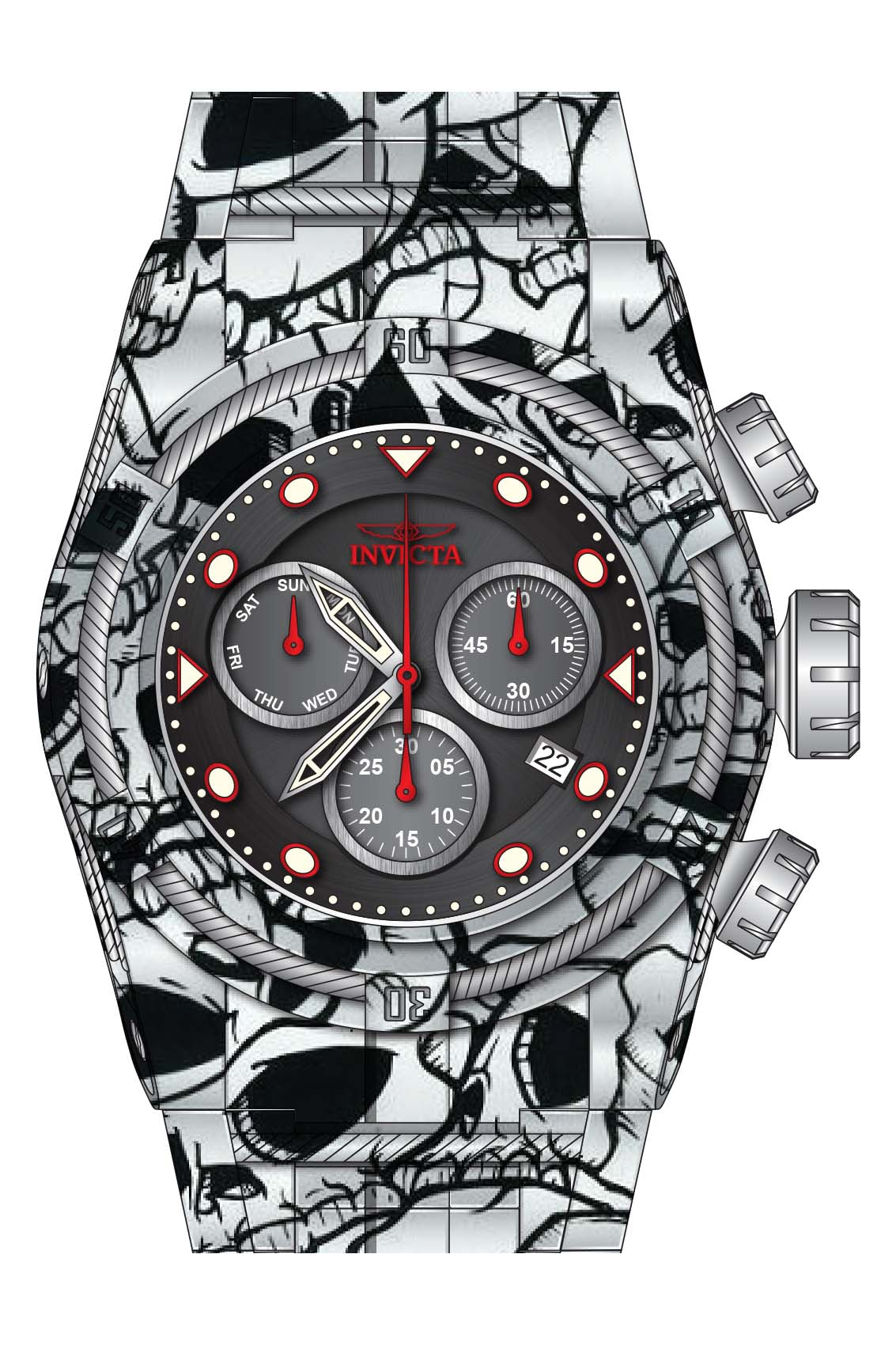 Parts for Invicta Bolt Men 43859