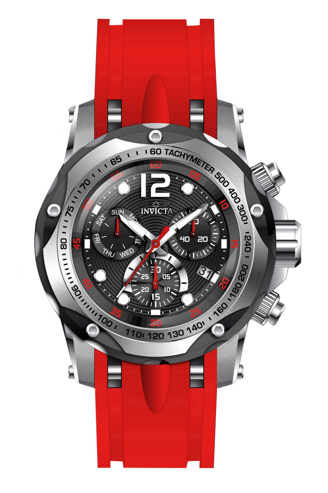 Band for Invicta Speedway Men 33934