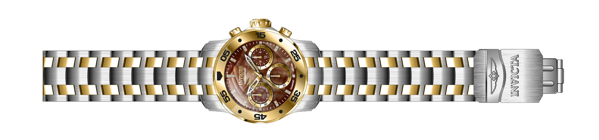 Band for Invicta Pro Diver SCUBA Lady 42113