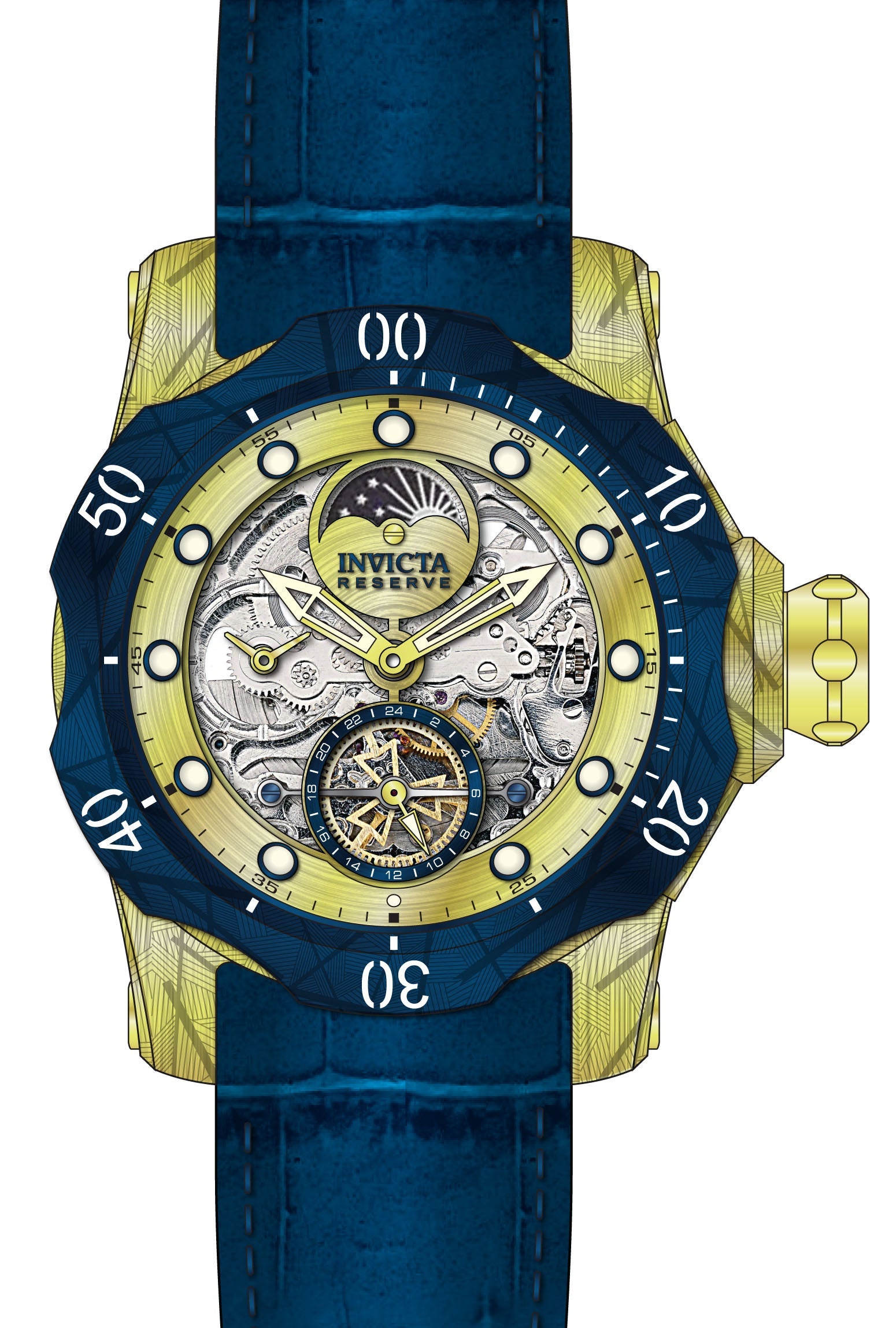 Parts For Invicta Reserve Venom Men 44432