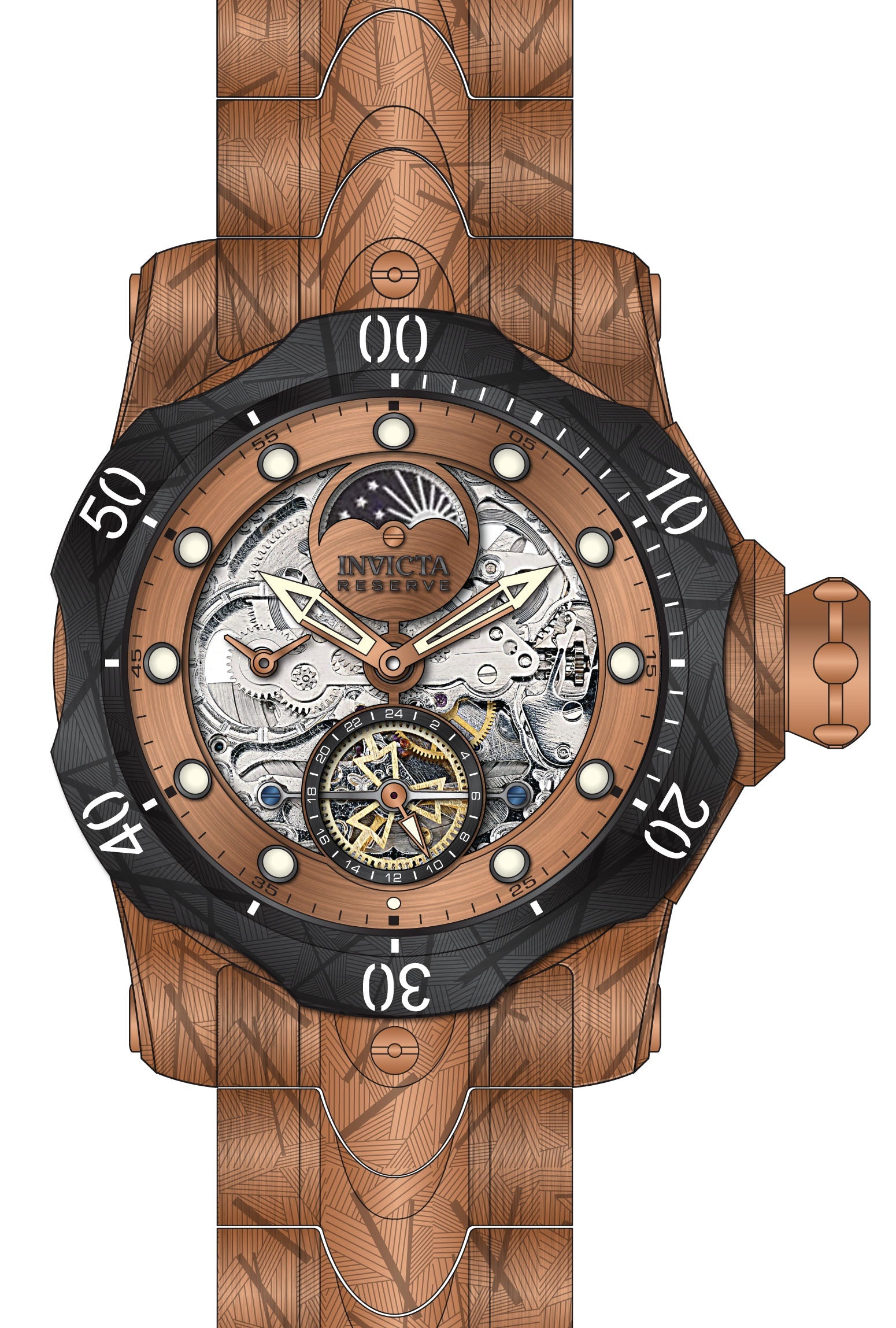 Parts For Invicta Reserve Venom Men 44435