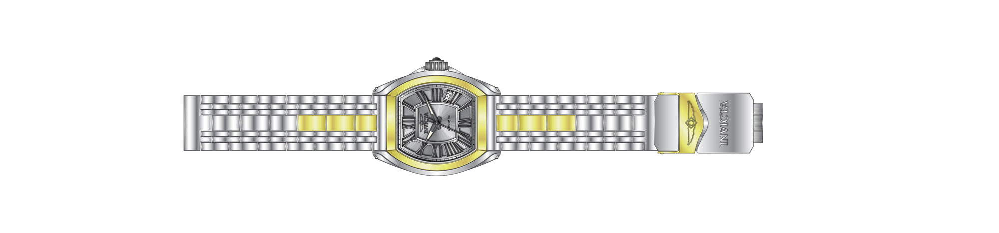Band For Invicta Pro Diver  Lady 44588