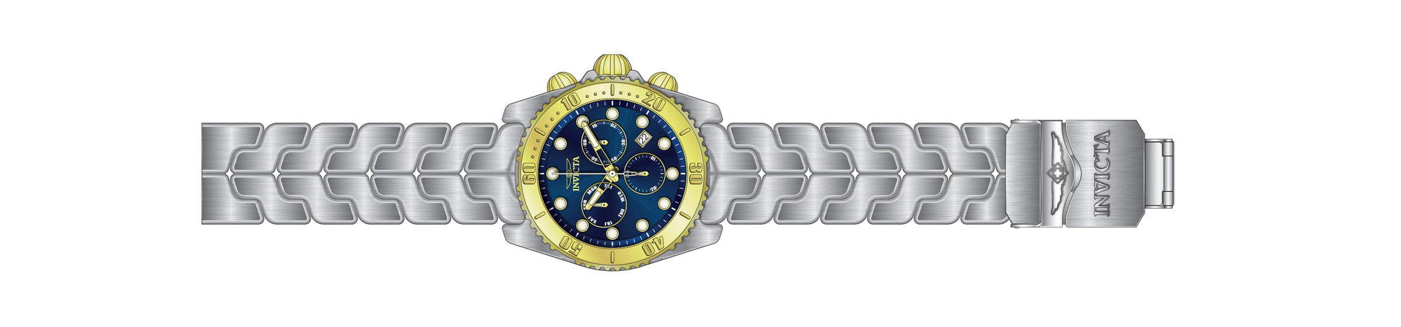 Band For Invicta Specialty  Men 44665