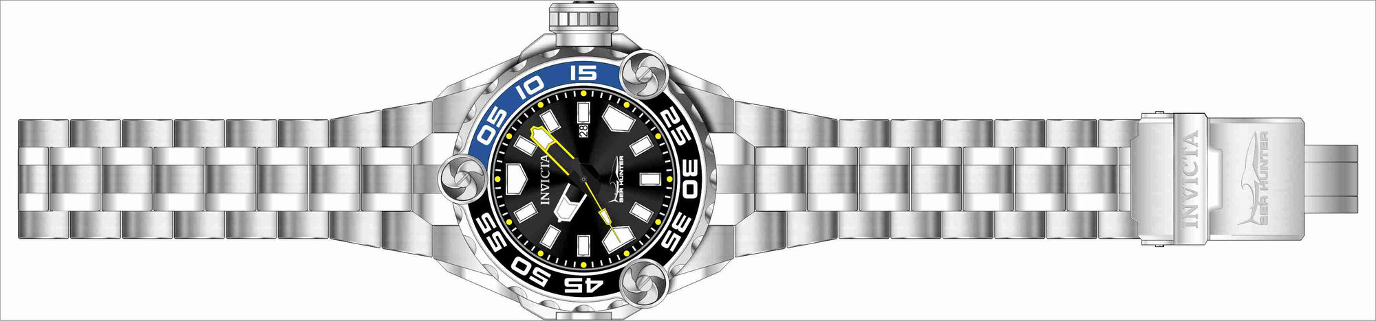 Parts For Invicta Sea Hunter  Men 44860