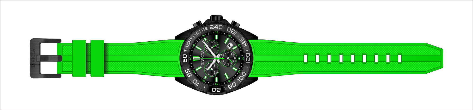 Band For Invicta Speedway  Men 44880